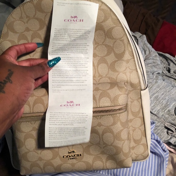 Coach book bag